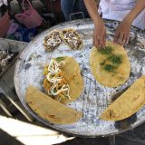 Tlayudas in Oaxaca