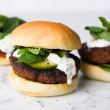 Indian-Spiced Pork Burgers