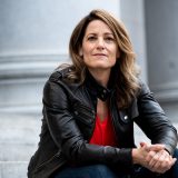 Larissa Zimberoff bank seated