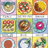 NATIONAL DISH by Anya von Bremzen Jacket Art 1