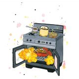 Oven Exploding