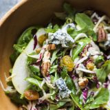 Shaved Pear and Endive Salad with Blue Cheese and Pecans