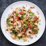 Thai Grapefruit Salad with Shrimp (Som Tom O)