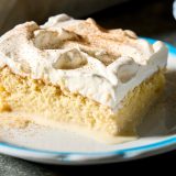 Almond rum tres leches