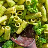 Broccoli stem pasta sauce 1
