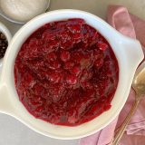 Cranberry sauce