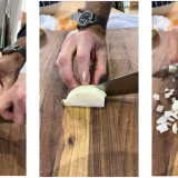 Diced onions lead