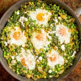 This brunch ready meal is springtime in a skillet 1