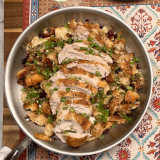 Turkey skillet full
