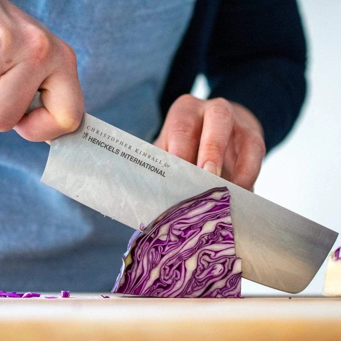 Christopher Kimball for Henckels International 6.5” Black Nakiri Knife