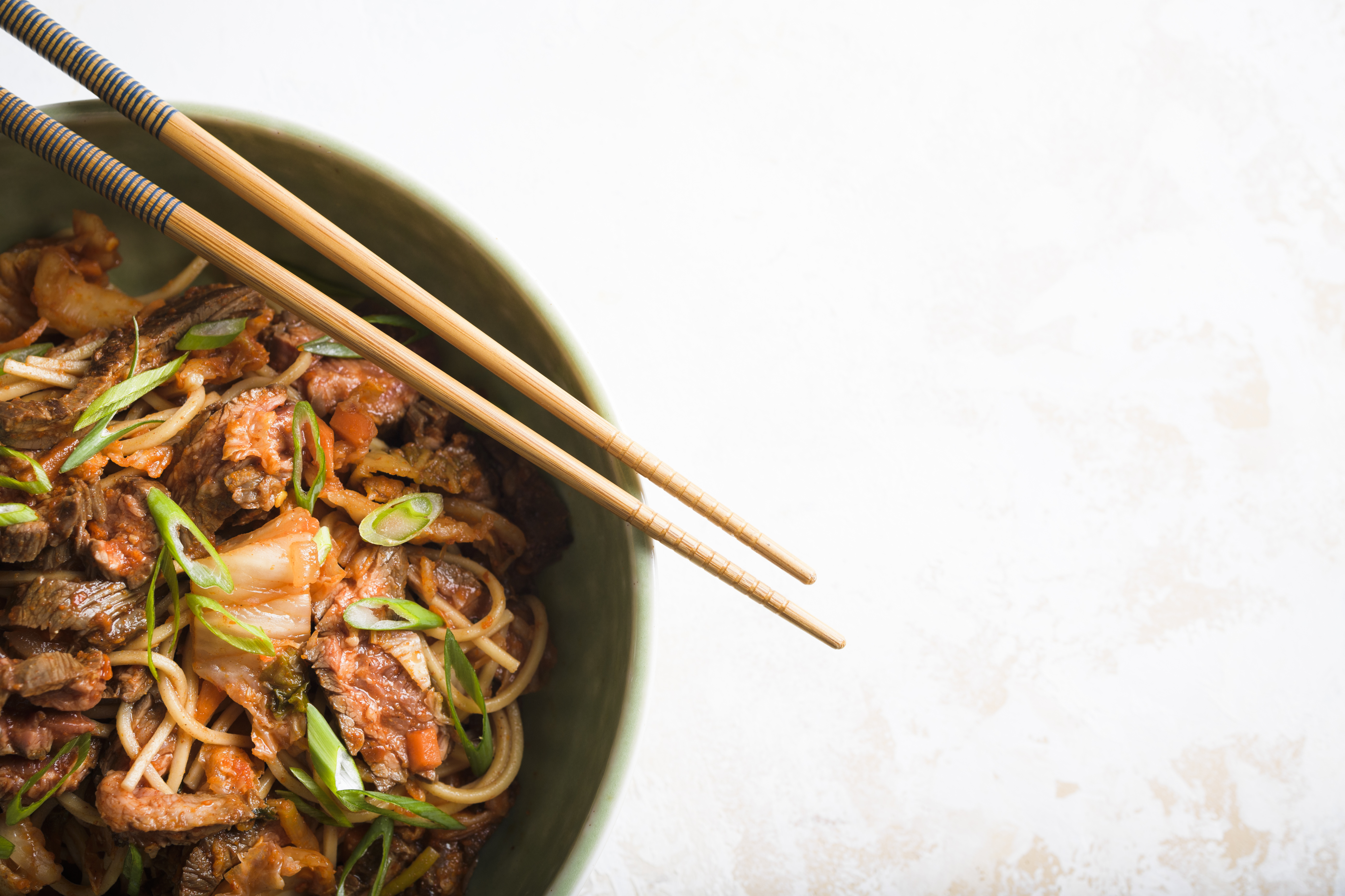 Gochujang Skirt Steak and Noodles with Kimchi - Cookish, Milk Street